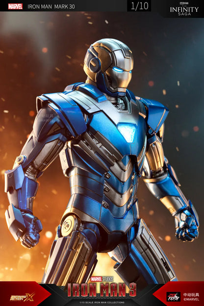 ZD Toys Ironman 3 [Ironman Mark 30] 1:10 Scale Collectible Figure