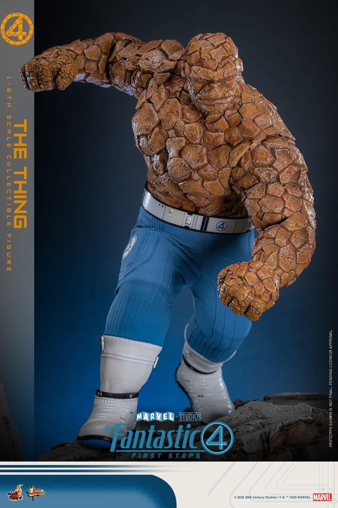 (Preorder) Hot Toys MMS813B The Fantastic Four: First Steps [The Thing] (Special Edition) 1/6th Scale Collectible Figure