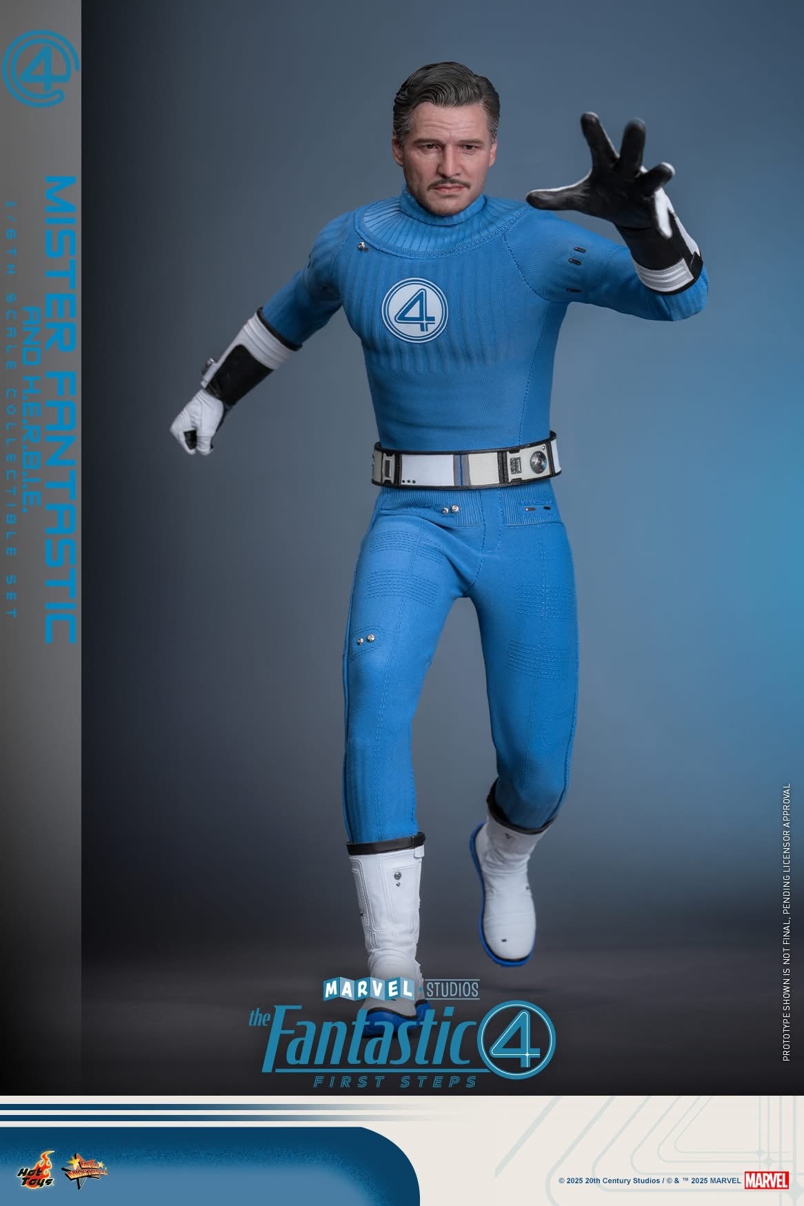 (Preorder) Hot Toys MMS821B The Fantastic Four: First Steps [Mister Fantastic](Special Edition) 1/6th Scale Collectible Figure