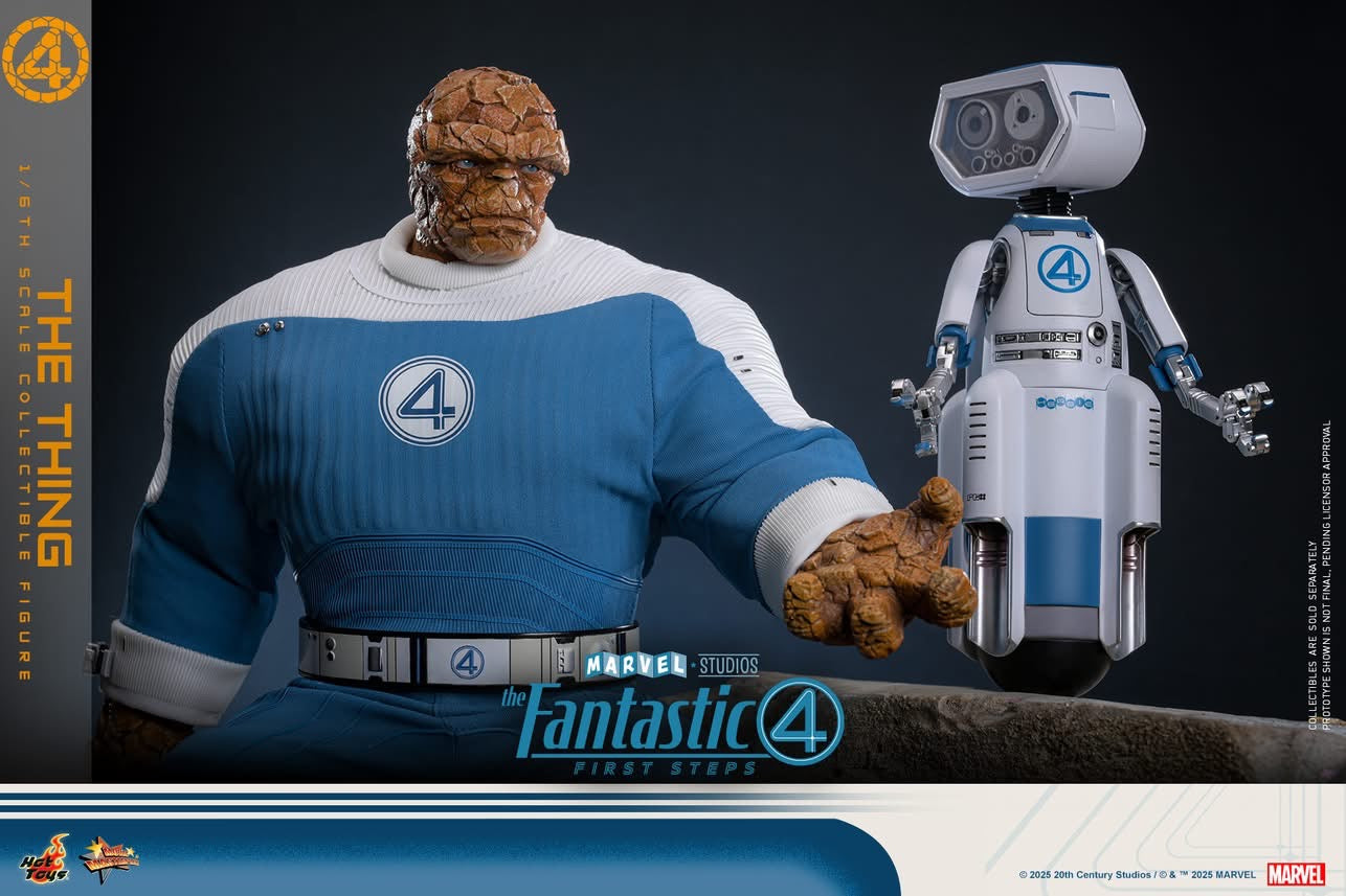 (Preorder) Hot Toys MMS813B The Fantastic Four: First Steps [The Thing] (Special Edition) 1/6th Scale Collectible Figure