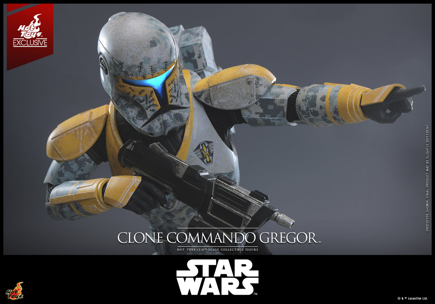 Hot Toys TMS155 Star Wars: The Clone Wars™ [Clone Commando Gregor™] (Hot Toys Exclusive)