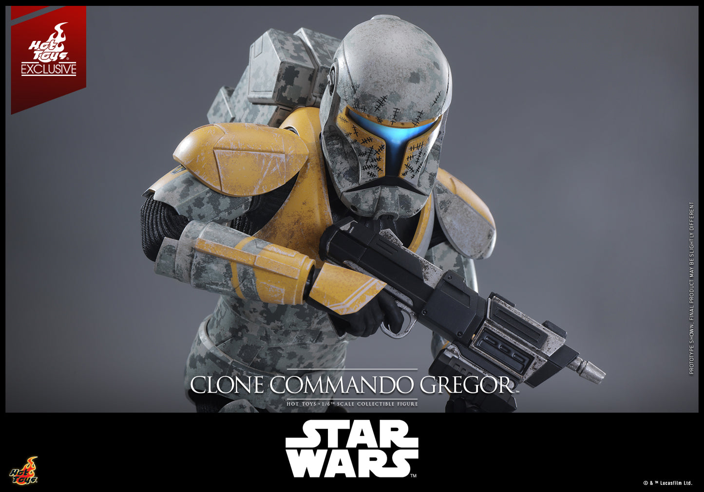 Hot Toys TMS155 Star Wars: The Clone Wars™ [Clone Commando Gregor™] (Hot Toys Exclusive)