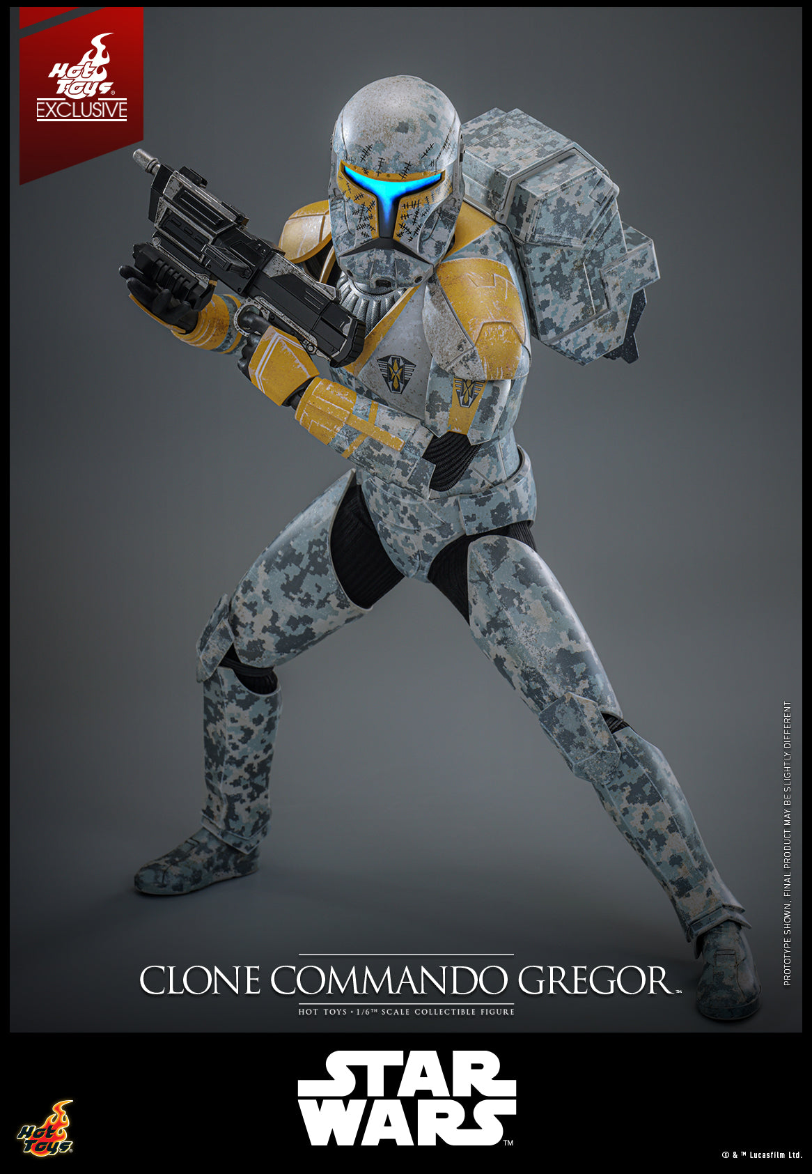 Hot Toys TMS155 Star Wars: The Clone Wars™ [Clone Commando Gregor™] (Hot Toys Exclusive)
