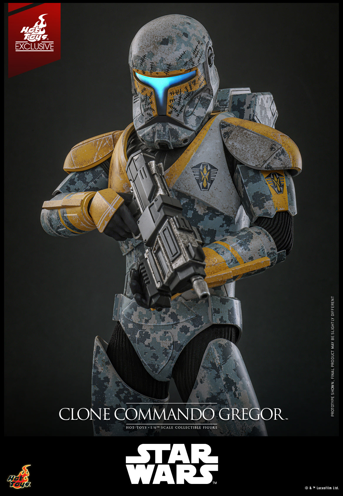 Hot Toys TMS155 Star Wars: The Clone Wars™ [Clone Commando Gregor™] (Hot Toys Exclusive)