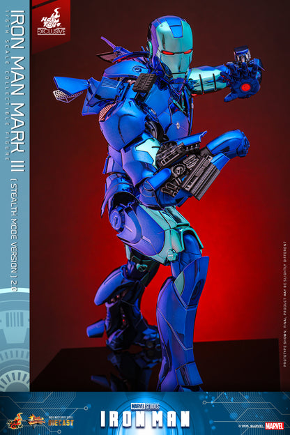 Hot Toys MMS814D71 [Iron Man Mark III] (Stealth Mode Version 2.0) (Hot Toys Exclusive)