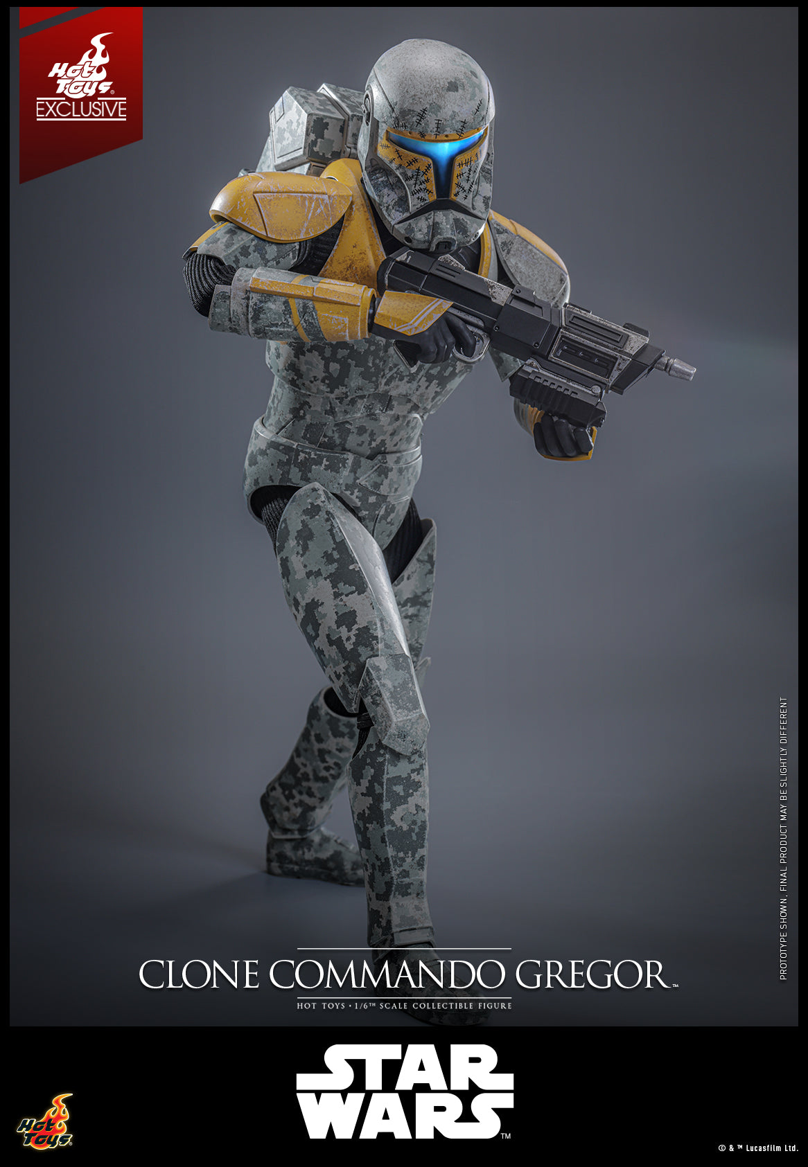 Hot Toys TMS155 Star Wars: The Clone Wars™ [Clone Commando Gregor™] (Hot Toys Exclusive)