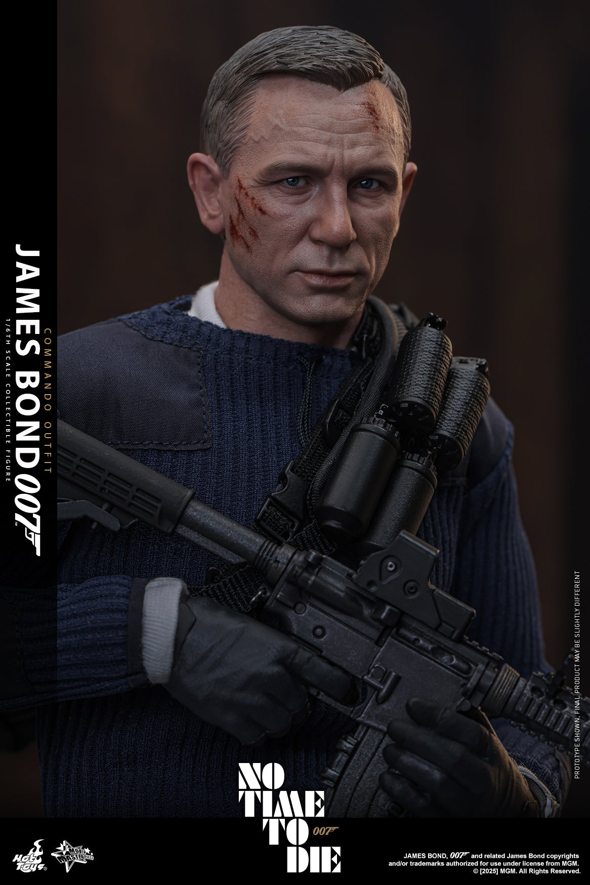 Hot Toys MMS804 No Time To Die [James Bond] (Commando Outfit) 1/6th scale Collectible Figure