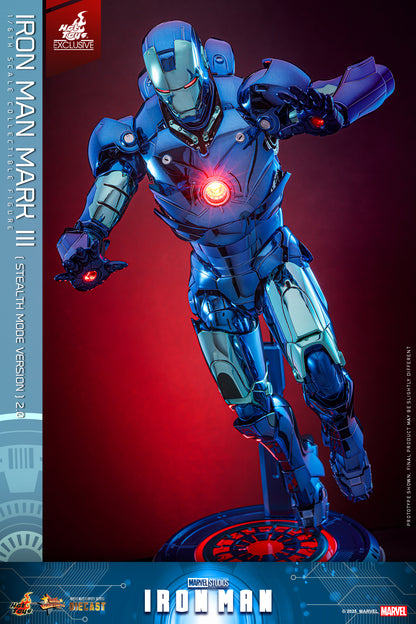 Hot Toys MMS814D71 [Iron Man Mark III] (Stealth Mode Version 2.0) (Hot Toys Exclusive)