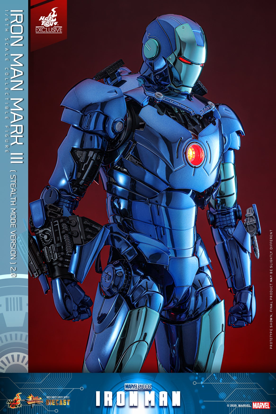 Hot Toys MMS814D71 [Iron Man Mark III] (Stealth Mode Version