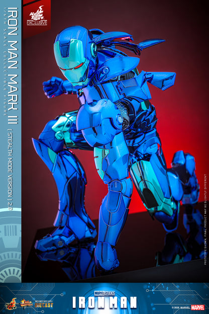 Hot Toys MMS814D71 [Iron Man Mark III] (Stealth Mode Version 2.0) (Hot Toys Exclusive)