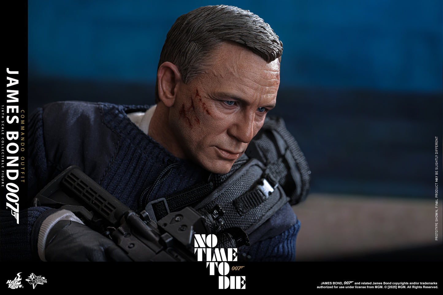 Hot Toys MMS804 No Time To Die [James Bond] (Commando Outfit) 1/6th scale Collectible Figure
