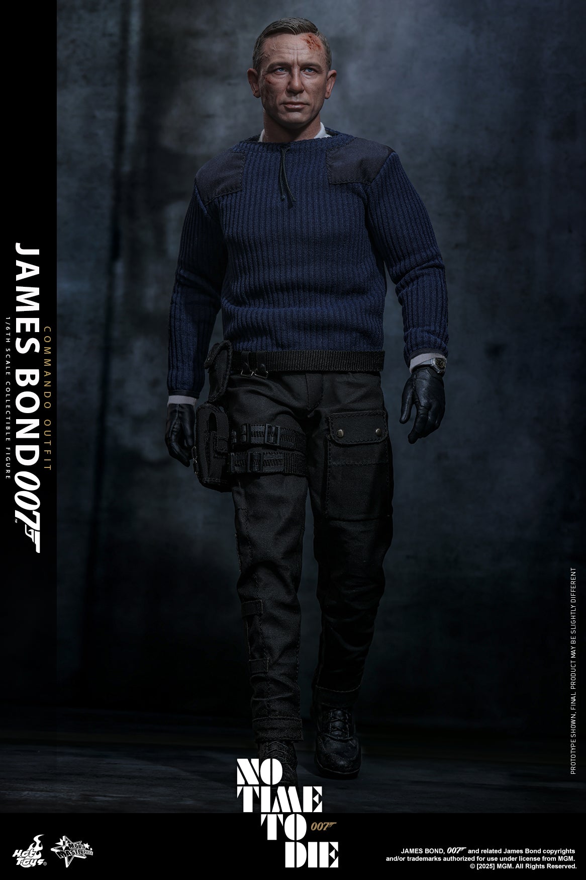 Hot Toys MMS804 No Time To Die [James Bond] (Commando Outfit) 1/6th scale Collectible Figure