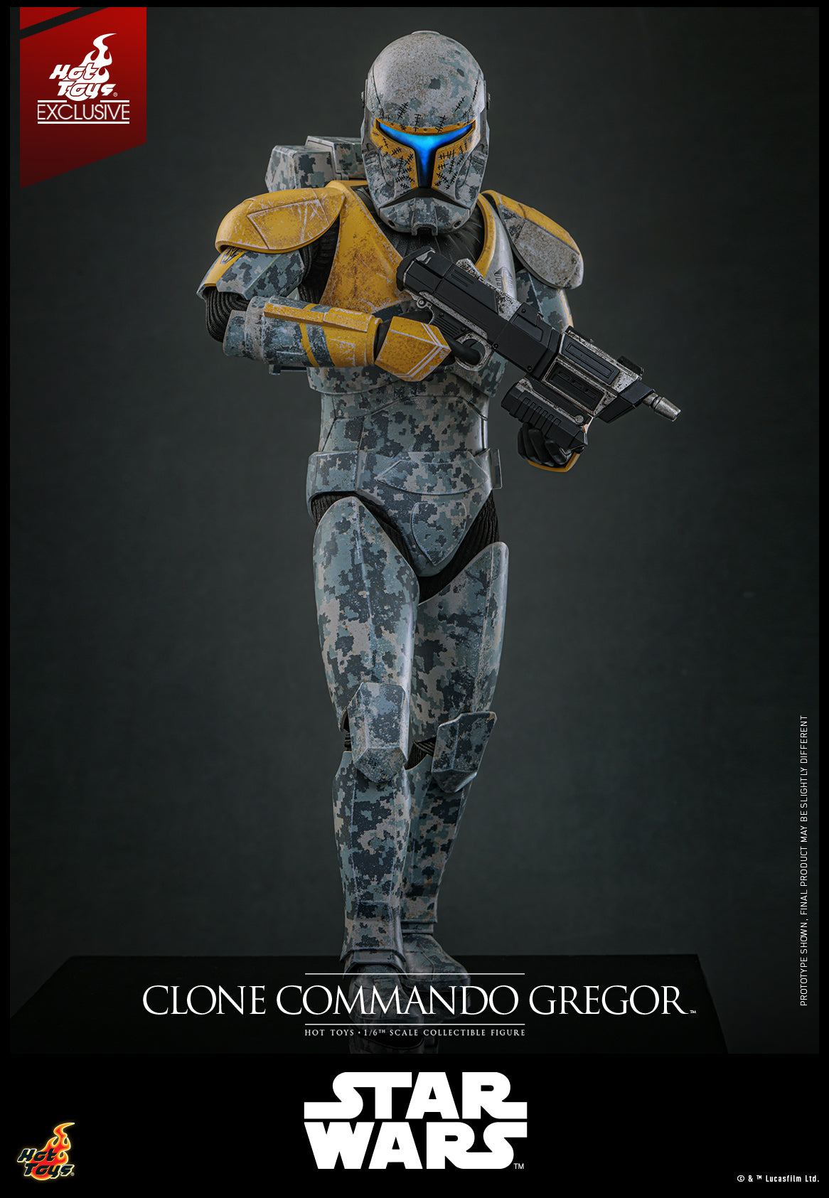 Hot Toys TMS155 Star Wars: The Clone Wars™ [Clone Commando Gregor™] (Hot Toys Exclusive)