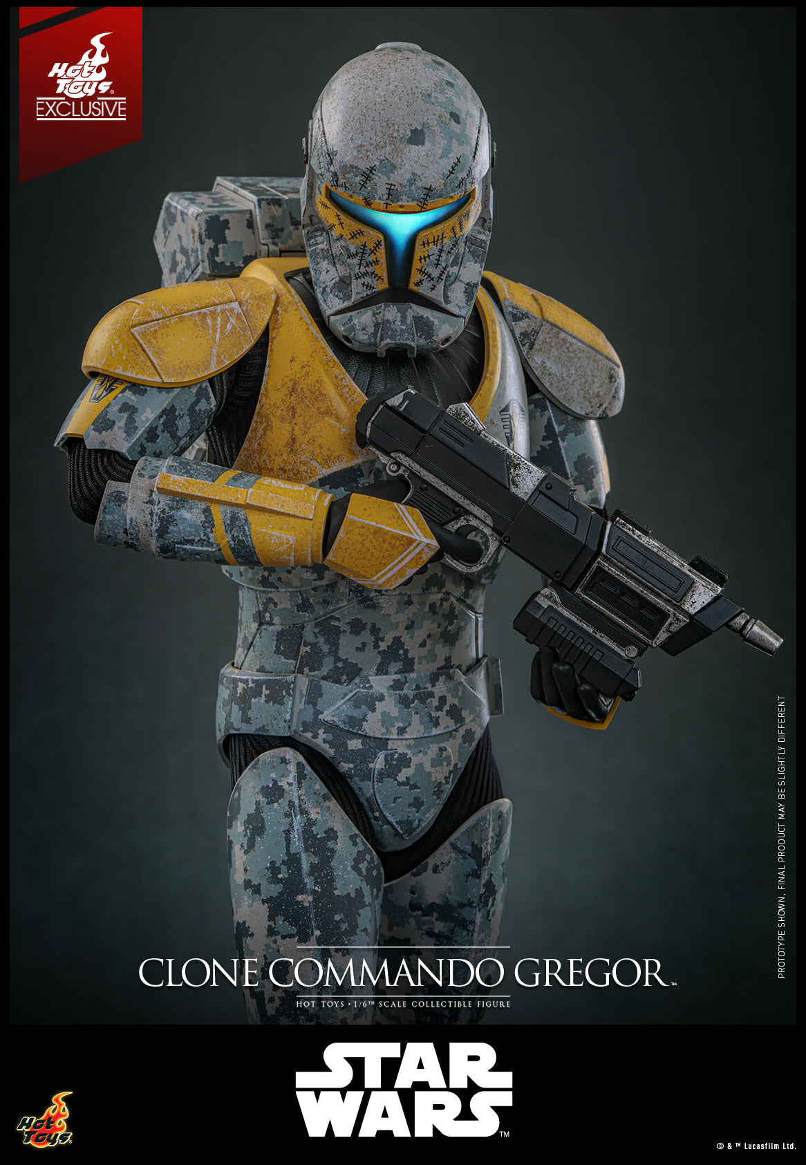 Hot Toys TMS155 Star Wars: The Clone Wars™ [Clone Commando Gregor™] (Hot Toys Exclusive)