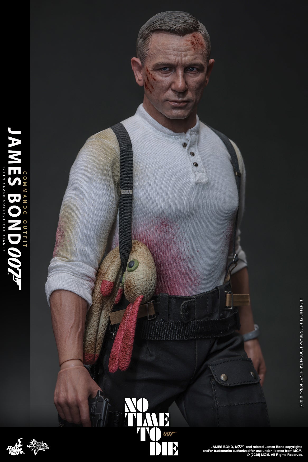 Hot Toys MMS804 No Time To Die [James Bond] (Commando Outfit) 1/6th scale Collectible Figure