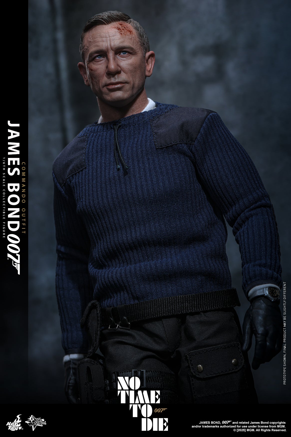 Hot Toys MMS804 No Time To Die [James Bond] (Commando Outfit) 1/6th scale Collectible Figure