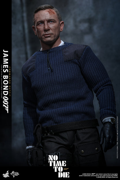 Hot Toys MMS804 No Time To Die [James Bond] (Commando Outfit) 1/6th scale Collectible Figure