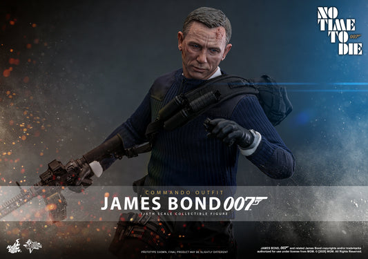 Hot Toys MMS804 No Time To Die [James Bond] (Commando Outfit) 1/6th scale Collectible Figure