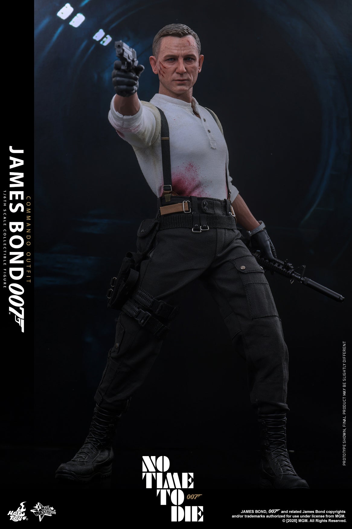 Hot Toys MMS804 No Time To Die [James Bond] (Commando Outfit) 1/6th scale Collectible Figure
