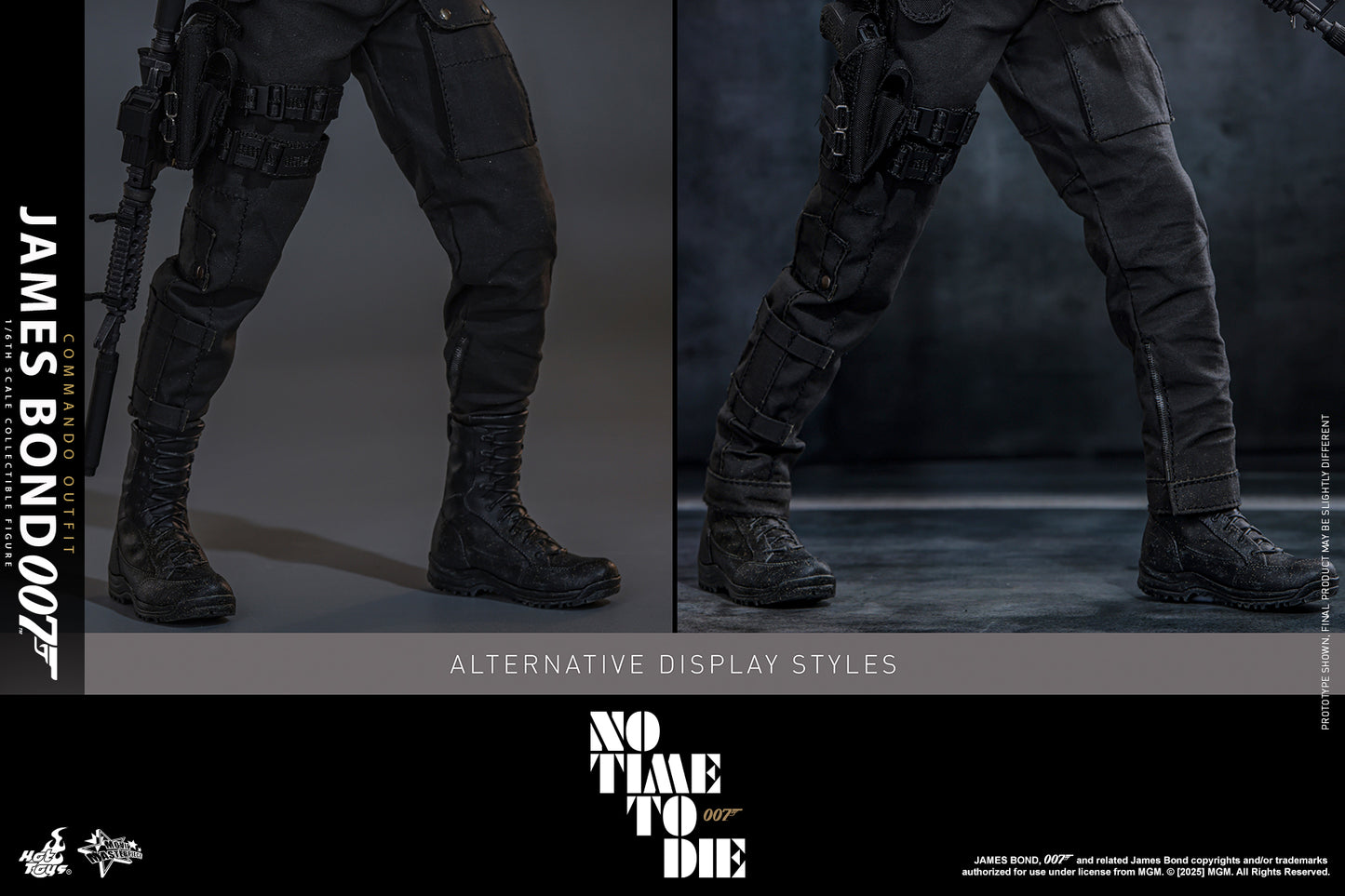 Hot Toys MMS804 No Time To Die [James Bond] (Commando Outfit) 1/6th scale Collectible Figure