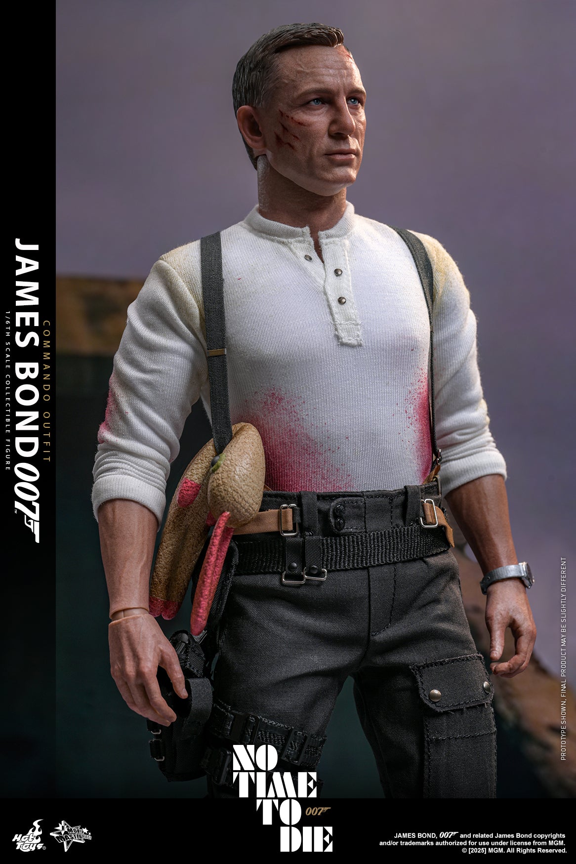 Hot Toys MMS804 No Time To Die [James Bond] (Commando Outfit) 1/6th scale Collectible Figure