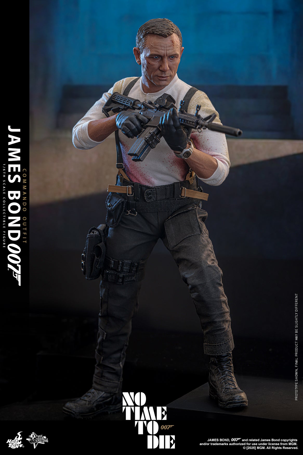 Hot Toys MMS804 No Time To Die [James Bond] (Commando Outfit) 1/6th scale Collectible Figure