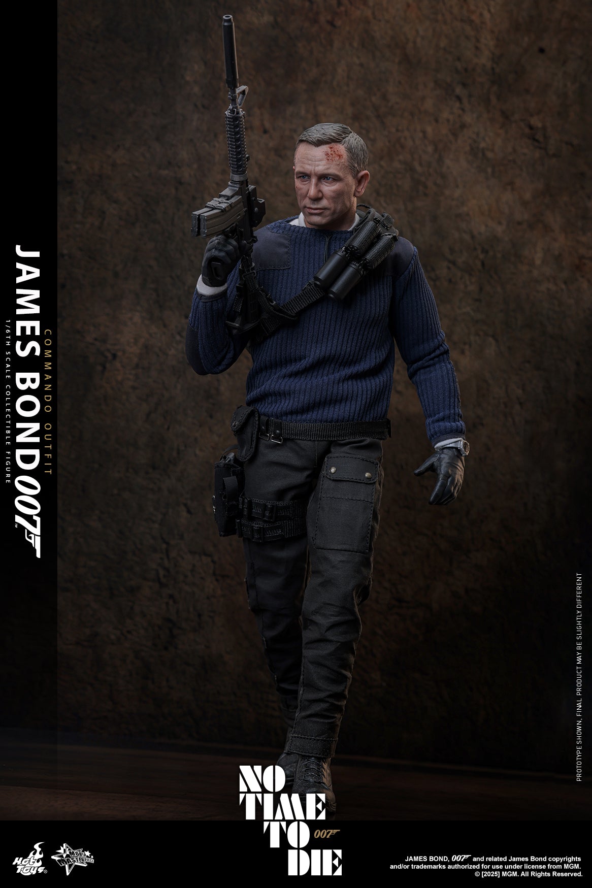 Hot Toys MMS804 No Time To Die [James Bond] (Commando Outfit) 1/6th scale Collectible Figure