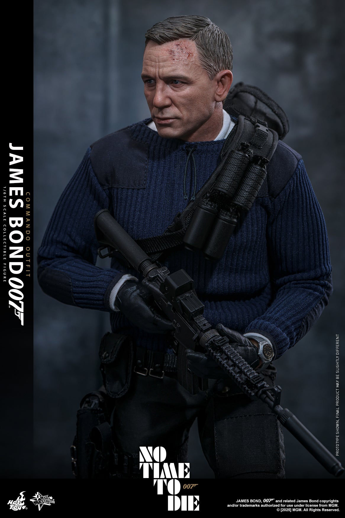 Hot Toys MMS804 No Time To Die [James Bond] (Commando Outfit) 1/6th scale Collectible Figure