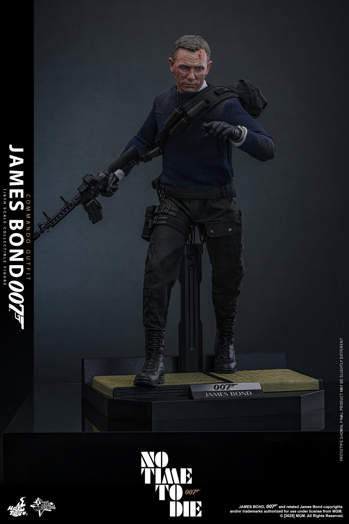 Hot Toys MMS804 No Time To Die [James Bond] (Commando Outfit) 1/6th scale Collectible Figure