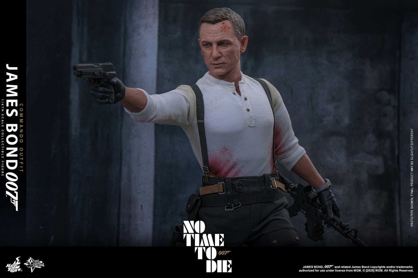 Hot Toys MMS804 No Time To Die [James Bond] (Commando Outfit) 1/6th scale Collectible Figure