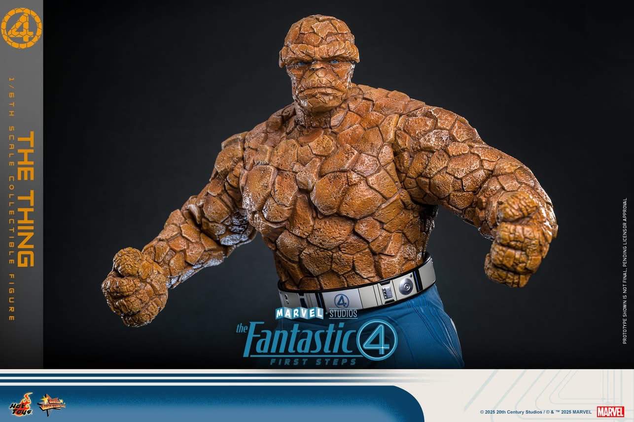 (Preorder) Hot Toys MMS813B The Fantastic Four: First Steps [The Thing] (Special Edition) 1/6th Scale Collectible Figure