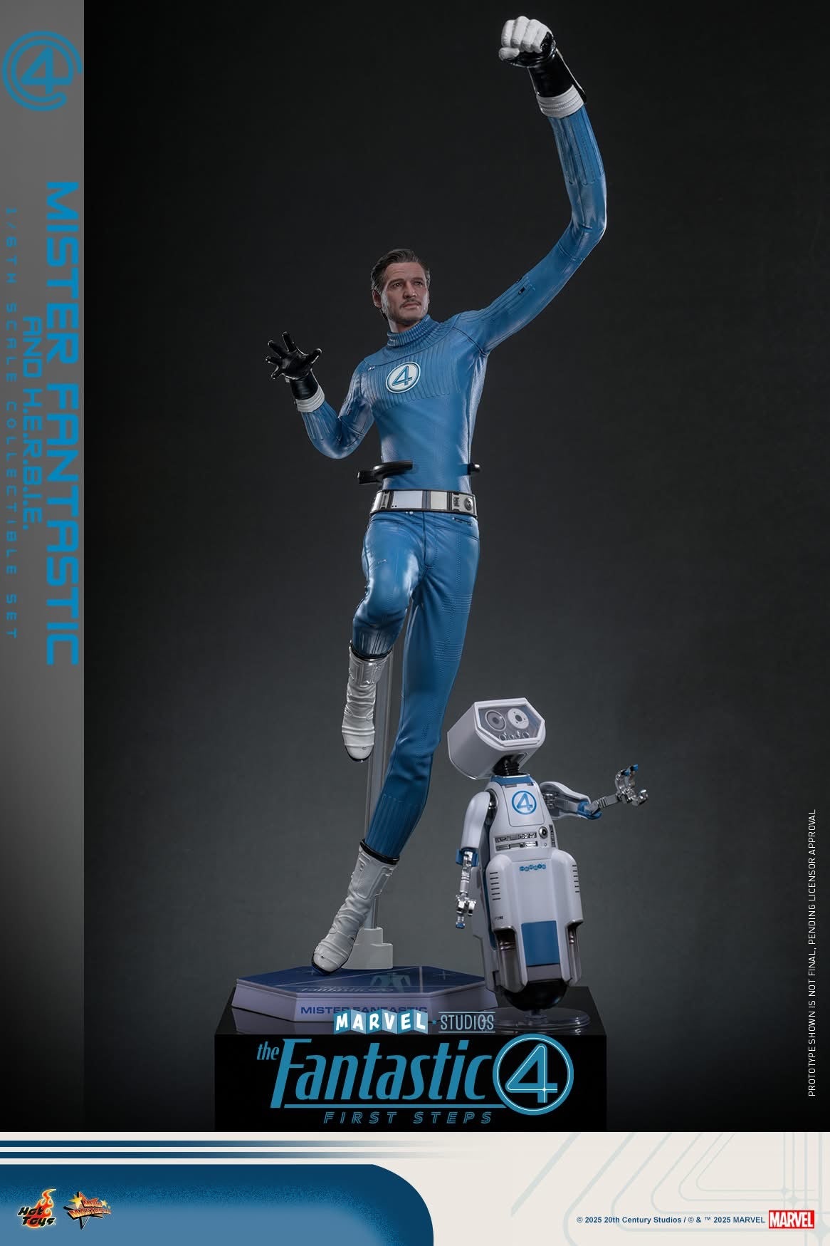 (Preorder) Hot Toys MMS821B The Fantastic Four: First Steps [Mister Fantastic](Special Edition) 1/6th Scale Collectible Figure