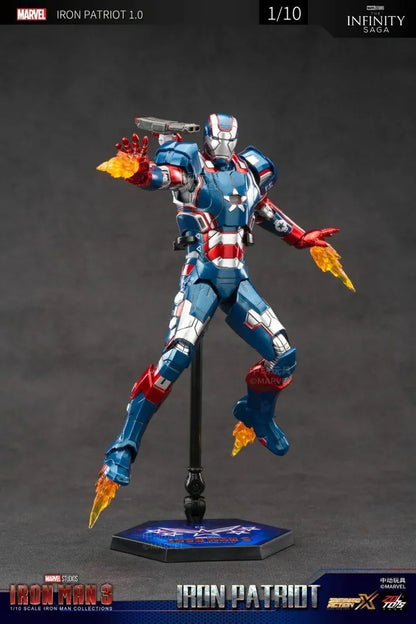 ZD Toys [Iron Patriot] 1:10 Scale Collectible Figure