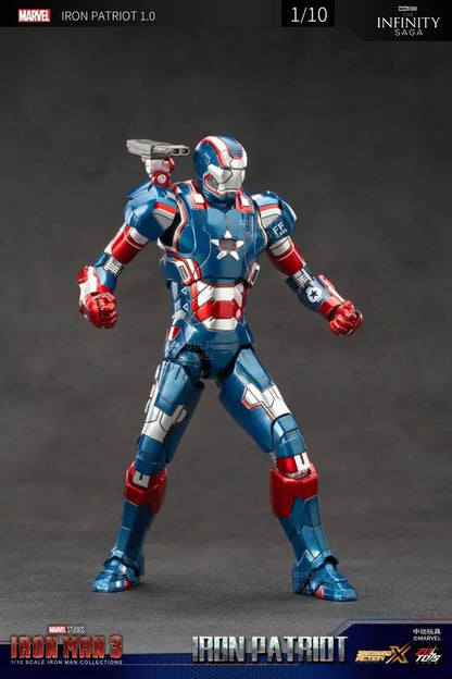 ZD Toys [Iron Patriot] 1:10 Scale Collectible Figure