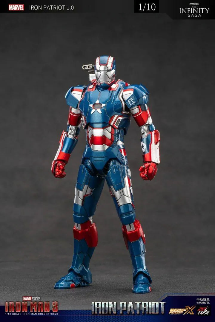 ZD Toys [Iron Patriot] 1:10 Scale Collectible Figure