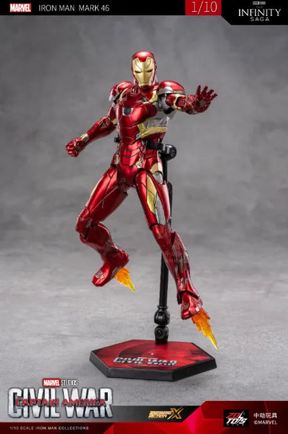 ZD Toys [Iron Man - Mark 46] 1:10 Collectible Figure