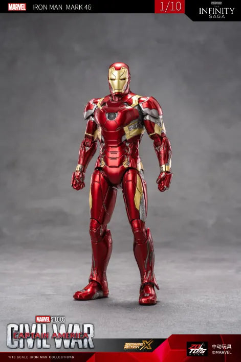 ZD Toys [Iron Man - Mark 46] 1:10 Collectible Figure