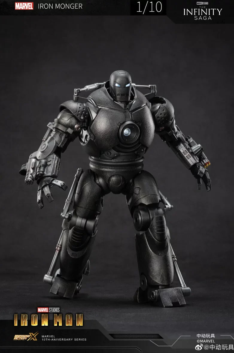ZD Toys Ironman 1 [Iron Monger] 1:10 Scale Collectible Figure