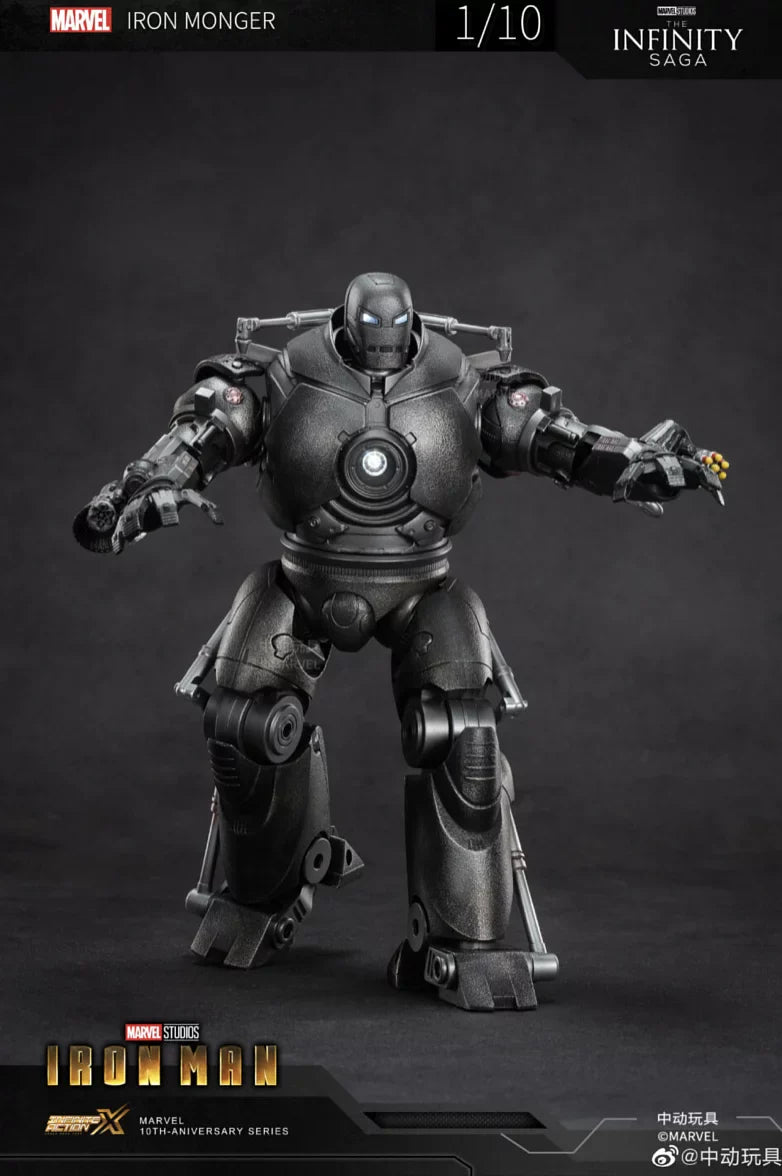 ZD Toys Ironman 1 [Iron Monger] 1:10 Scale Collectible Figure