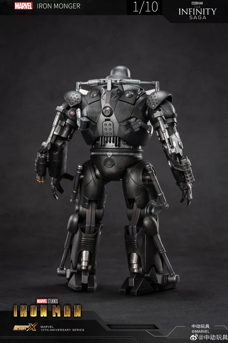 ZD Toys Ironman 1 [Iron Monger] 1:10 Scale Collectible Figure
