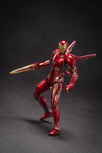 ZD Toys Marvel Avengers Infinity War [Ironman Mark 50 with Weapon Sets Deluxe Version] 1/10 Scale Collectible Figure