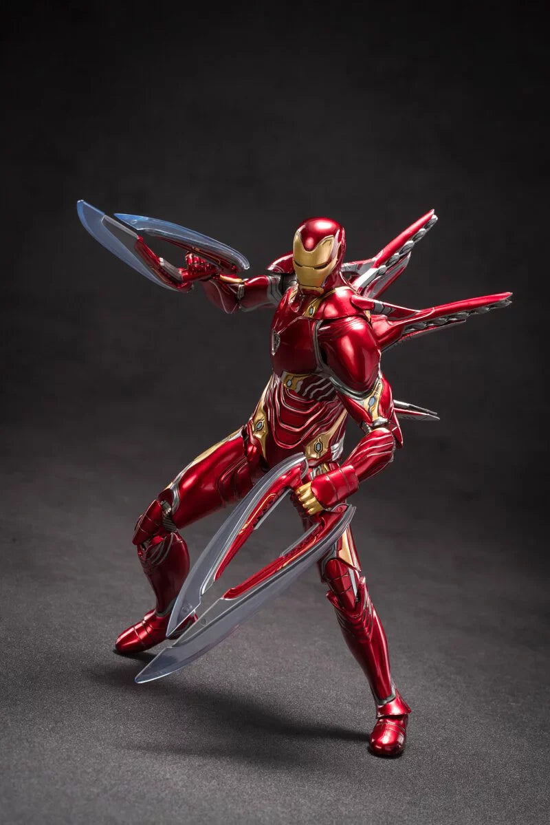 ZD Toys Marvel Avengers Infinity War [Ironman Mark 50 with Weapon Sets Deluxe Version] 1/10 Scale Collectible Figure