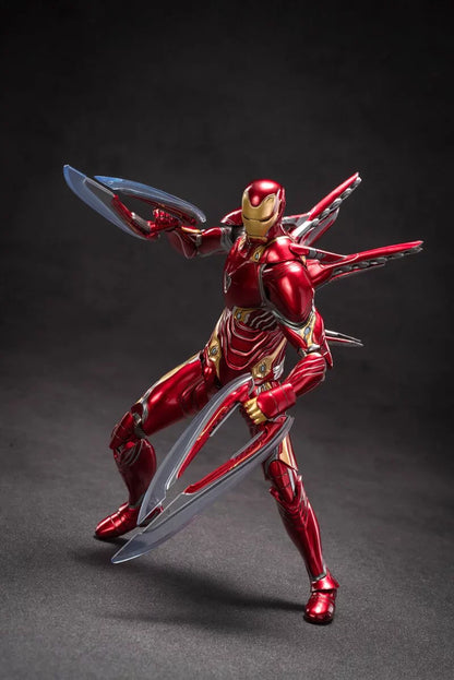 ZD Toys Marvel Avengers Infinity War [Ironman Mark 50 with Weapon Sets Deluxe Version] 1/10 Scale Collectible Figure
