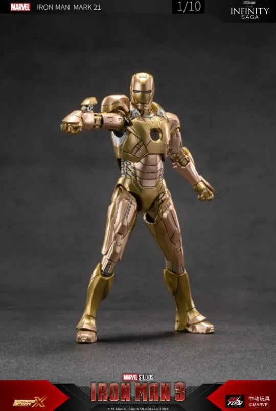 ZD Toys Ironman 3 [Ironman Mark 21] 1:10 Scale Collectible Figure