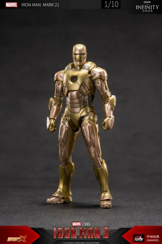 ZD Toys Ironman 3 [Ironman Mark 21] 1:10 Scale Collectible Figure
