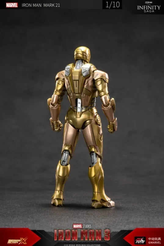 ZD Toys Ironman 3 [Ironman Mark 21] 1:10 Scale Collectible Figure