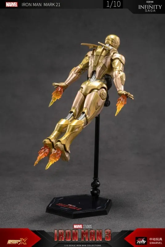 ZD Toys Ironman 3 [Ironman Mark 21] 1:10 Scale Collectible Figure