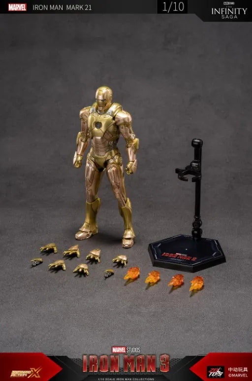 ZD Toys Ironman 3 [Ironman Mark 21] 1:10 Scale Collectible Figure