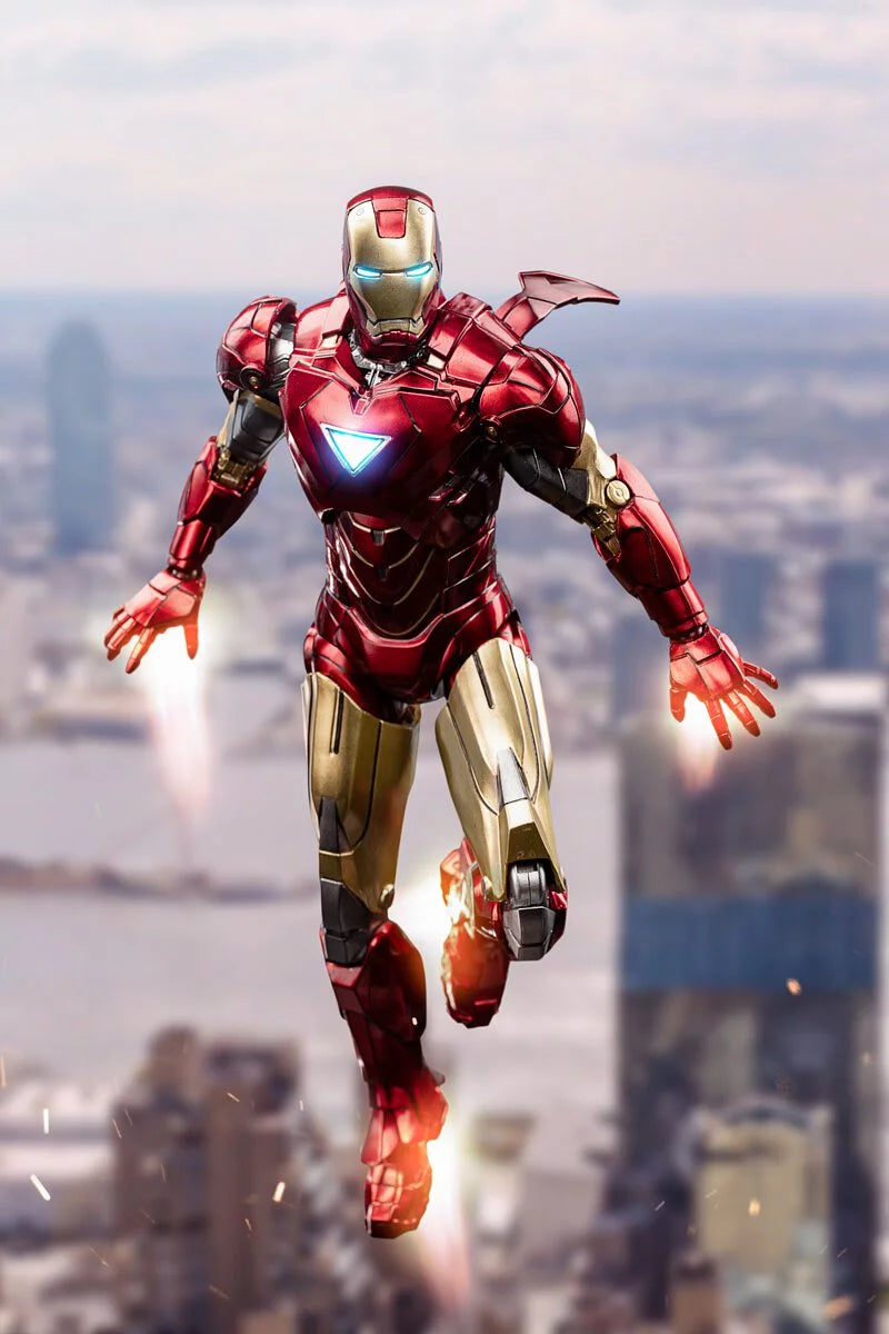 ZD Toys [Iron Man - Mark 6] 1:10 Scale Collectible Figure (LED Version)