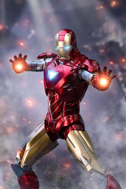 ZD Toys [Iron Man - Mark 6] 1:10 Scale Collectible Figure (LED Version)